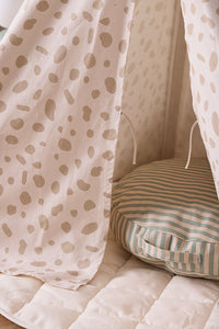 Kids Concept tipi tent sand dots