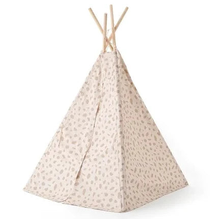 Kids Concept tipi tent sand dots