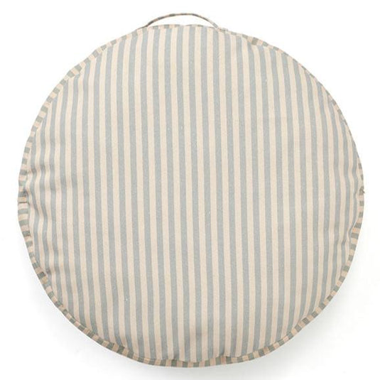 Kids Concept vloerkussen streep blauw 60 cm