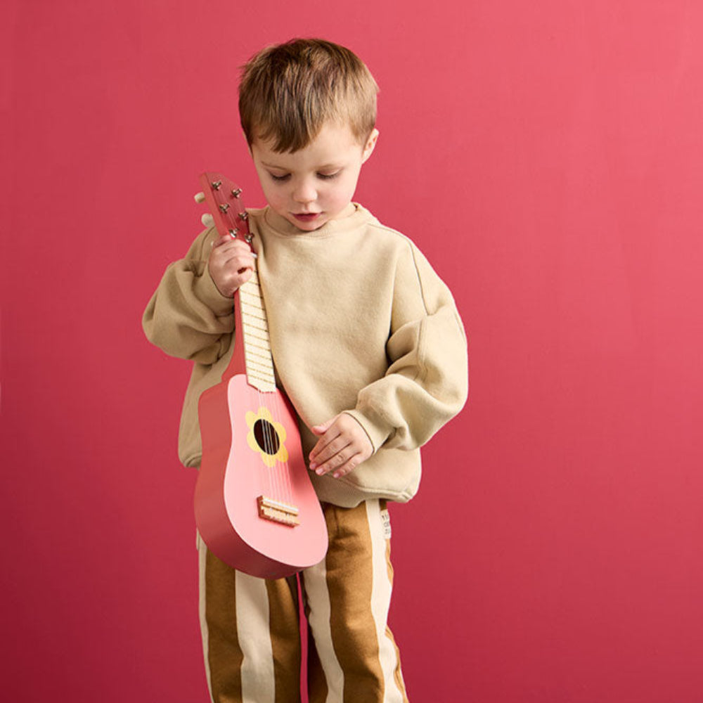 Kids Concept gitaar bloem roze 7340028735779