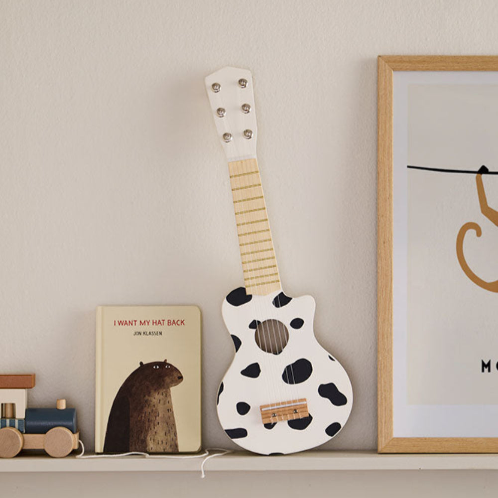 Kids Concept gitaar zwart wit 7340028735793