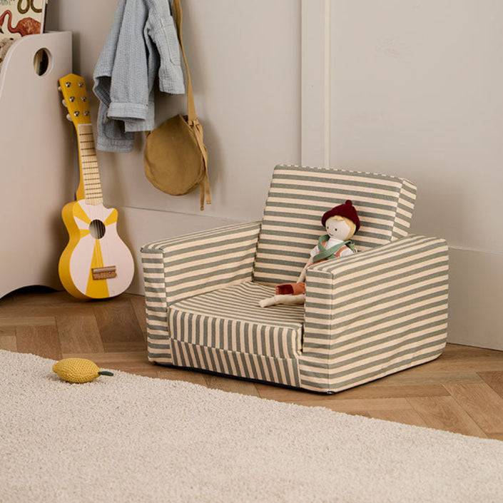 Kids Concept kinderstoel uitvouwbaar strepen1001008d