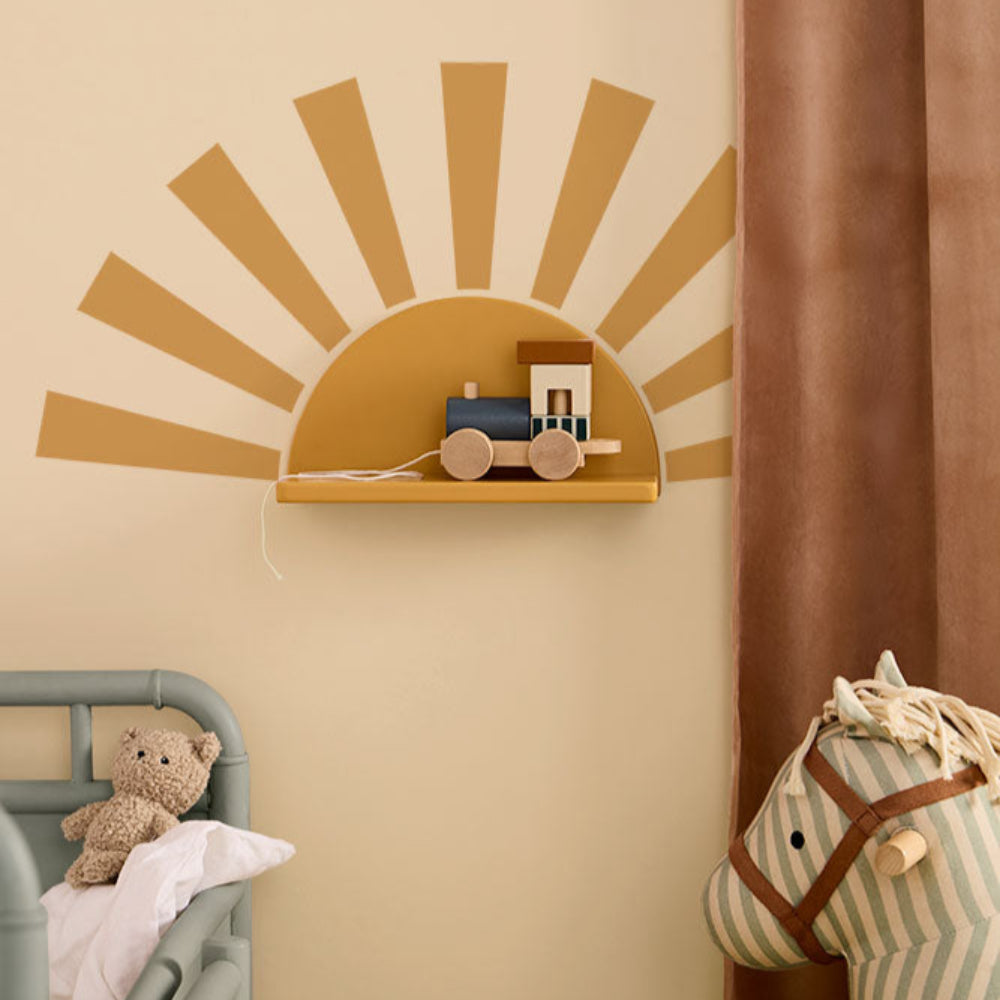 Buy Kids Concept wandrek cirkel zon geel