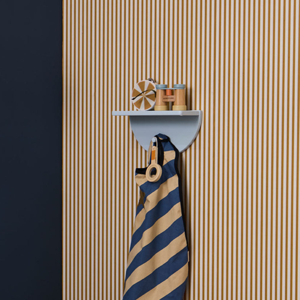 Kids Concept wandrek cirkel licht blauw