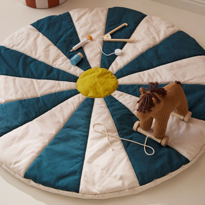 Kids Concept speelmat circus teal 7340028736844 b