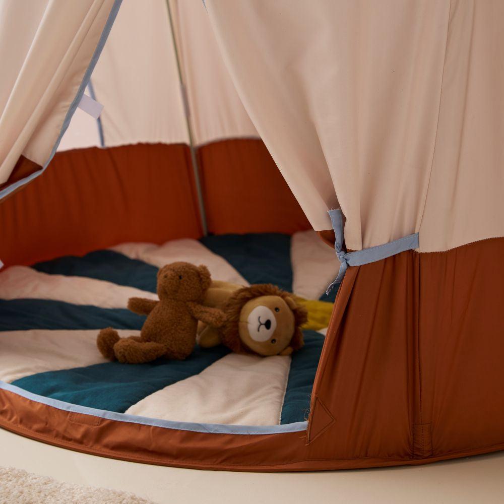 Kids Concept speelmat circus teal 7340028736844