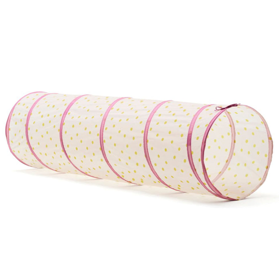 Kids Concept speeltunnel stippen roze