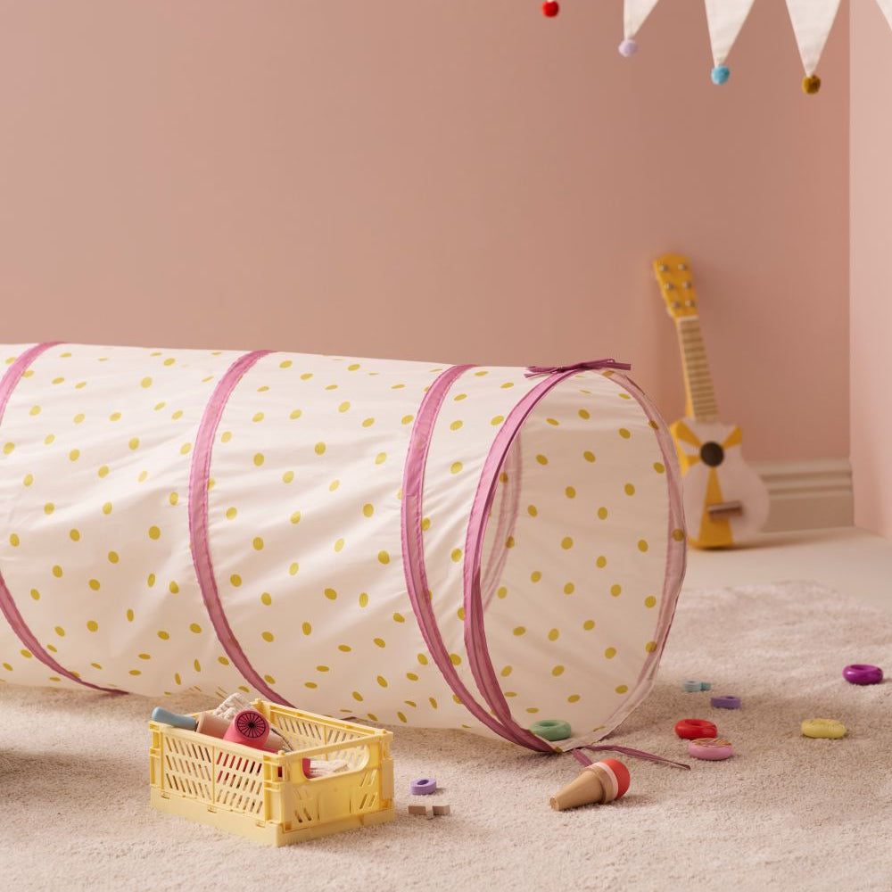 Buy Kids Concept speeltunnel stippen roze