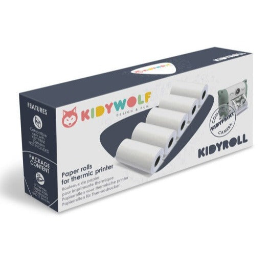 Kidywolf Kidyprint kindercamera fotopapier 5 stks