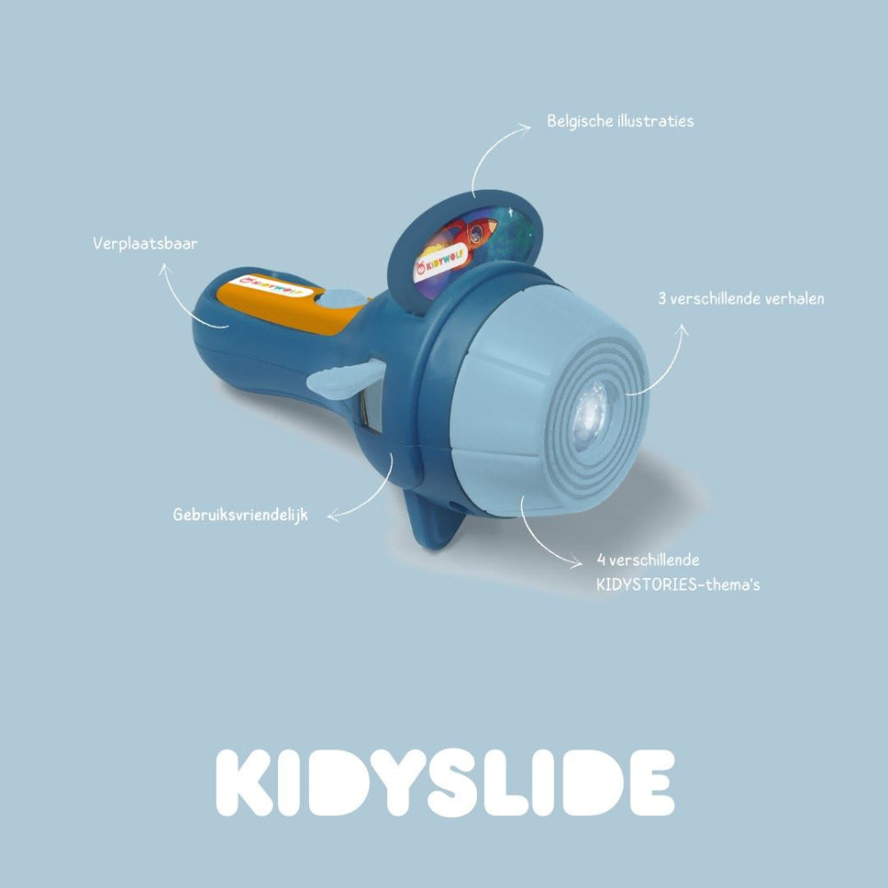 Kidywolf projector zaklamp kidyslide adventure 3 jr+