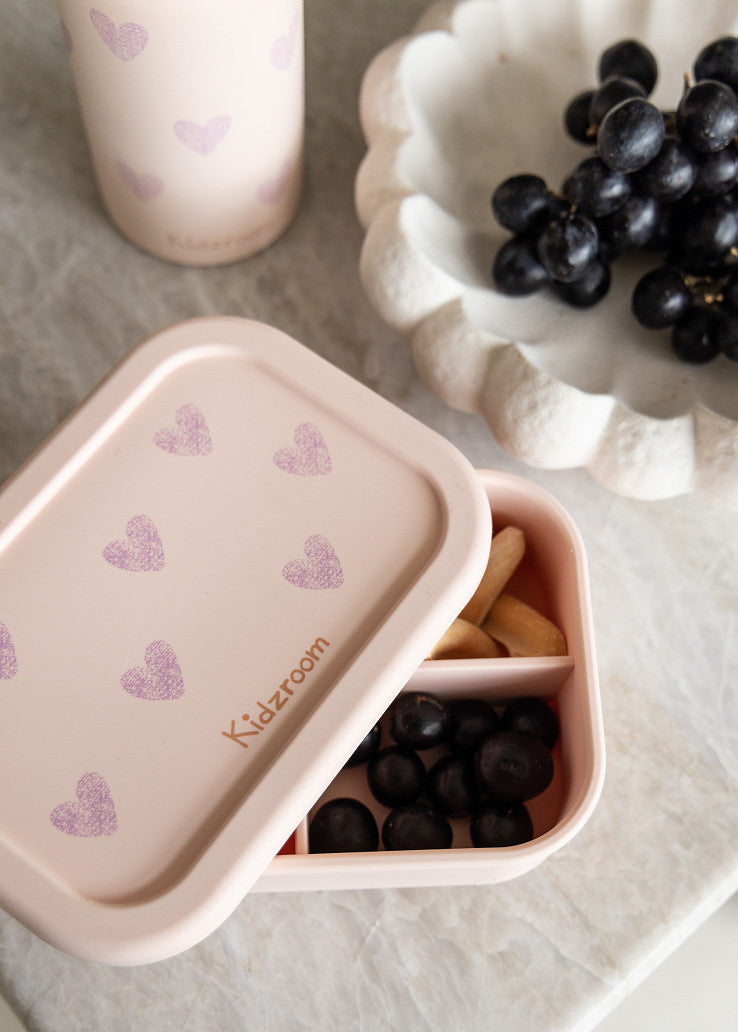 Buy Kidzroom lunchbox pink hearts