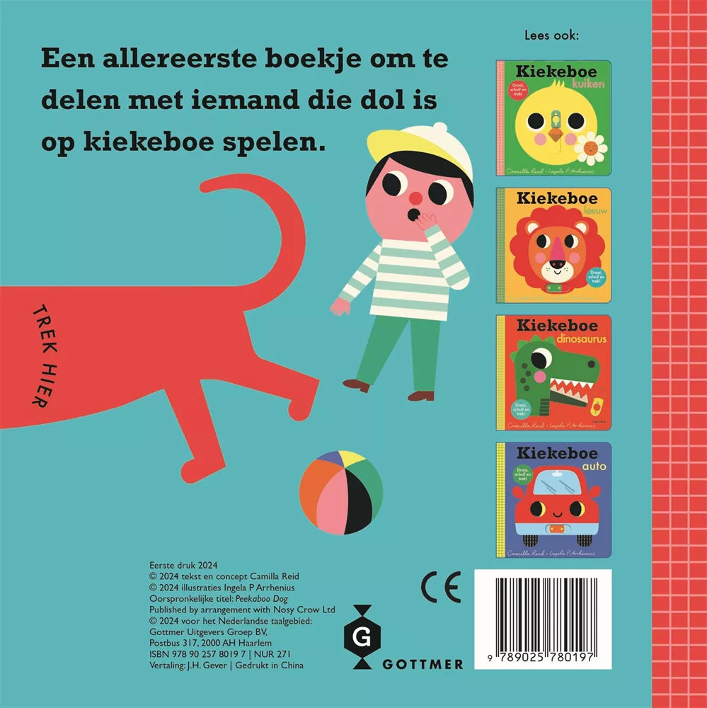 Kiekeboe hondje 18 mnd+