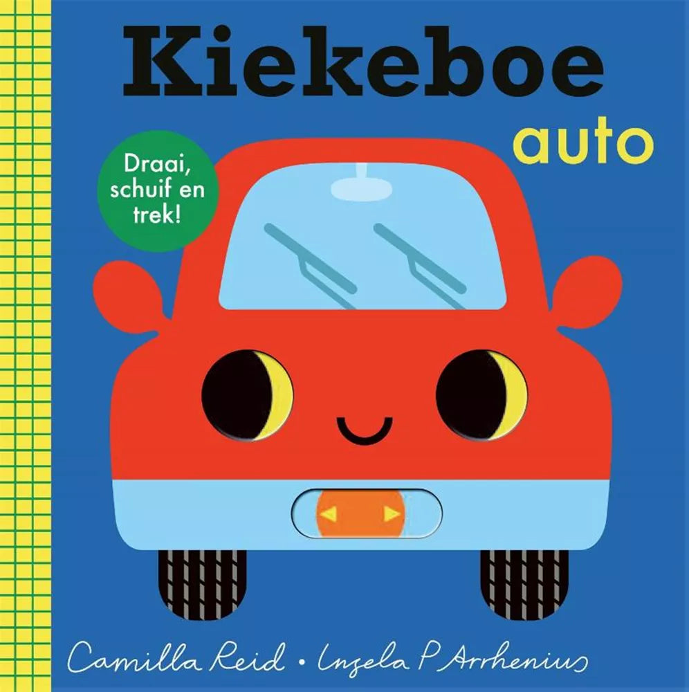 Kiekeboe auto schuifboekje 18 mnd+