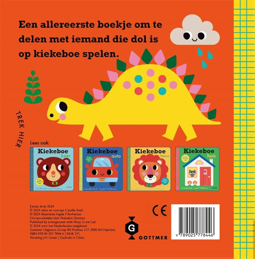 Buy Kiekeboe dinosaurus schuifboekje 18 mnd+