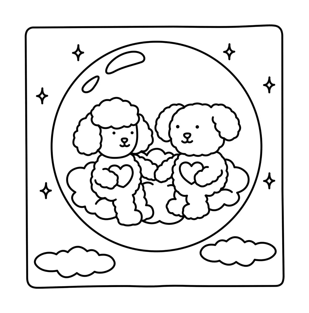Kokoro friends kleurboek 4 jr + 1386477