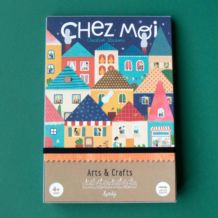 LONDJI herbruikbare stickers Chez moi 4 jr+