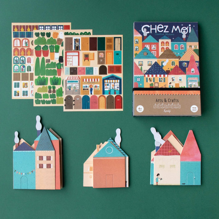 LONDJI herbruikbare stickers Chez moi 4 jr+