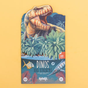 LONDJI herbruikbare stickers dino's 3 jr+