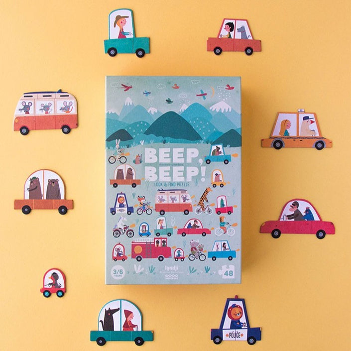 LONDJI puzzel Beep Beep! 3jr+ / 48 stks