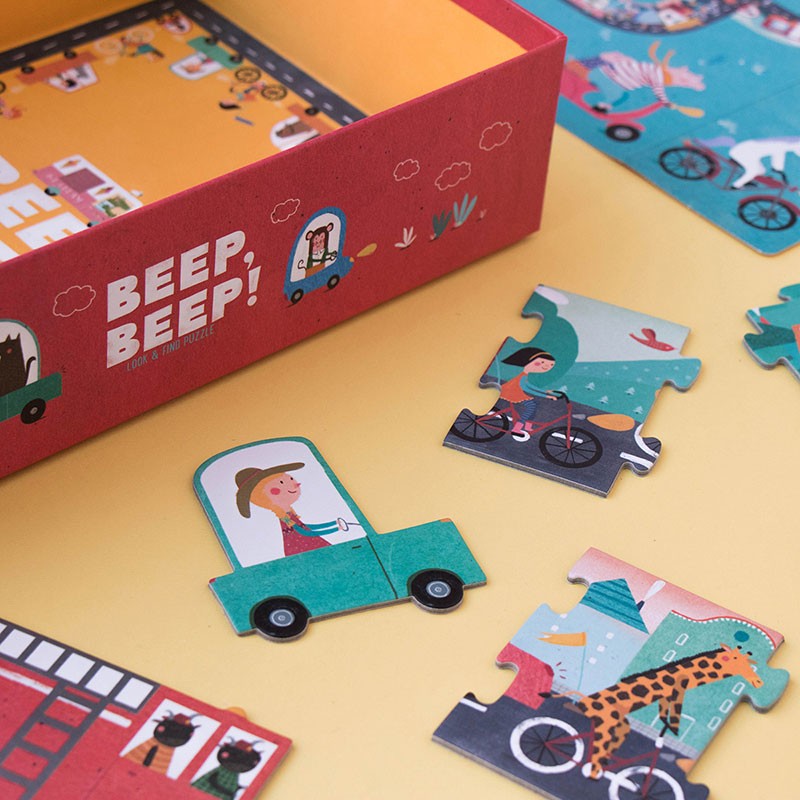 LONDJI puzzel Beep Beep! 3jr+ / 48 stks