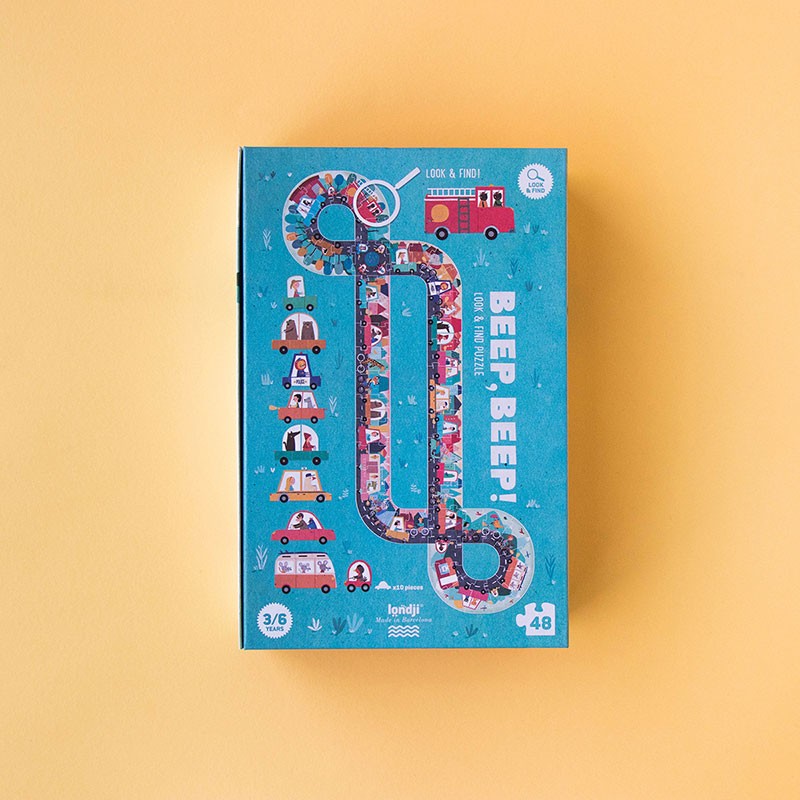 LONDJI puzzel Beep Beep! 3jr+ / 48 stks