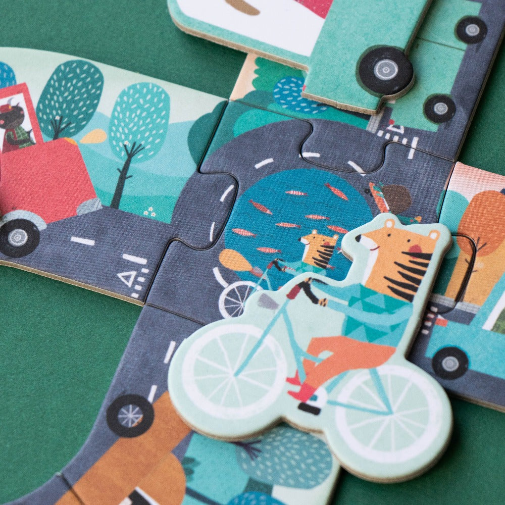 Buy LONDJI puzzel Petit voyage 3jr+ / 24 stks