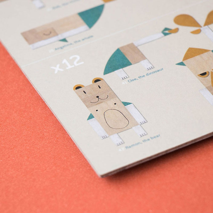 LONDJI tangram The fox and the mouse 4 jr+