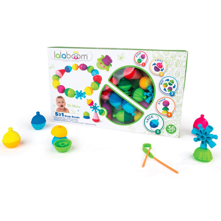 Lalaboom educatieve kralen 36 stks 10 mnd+