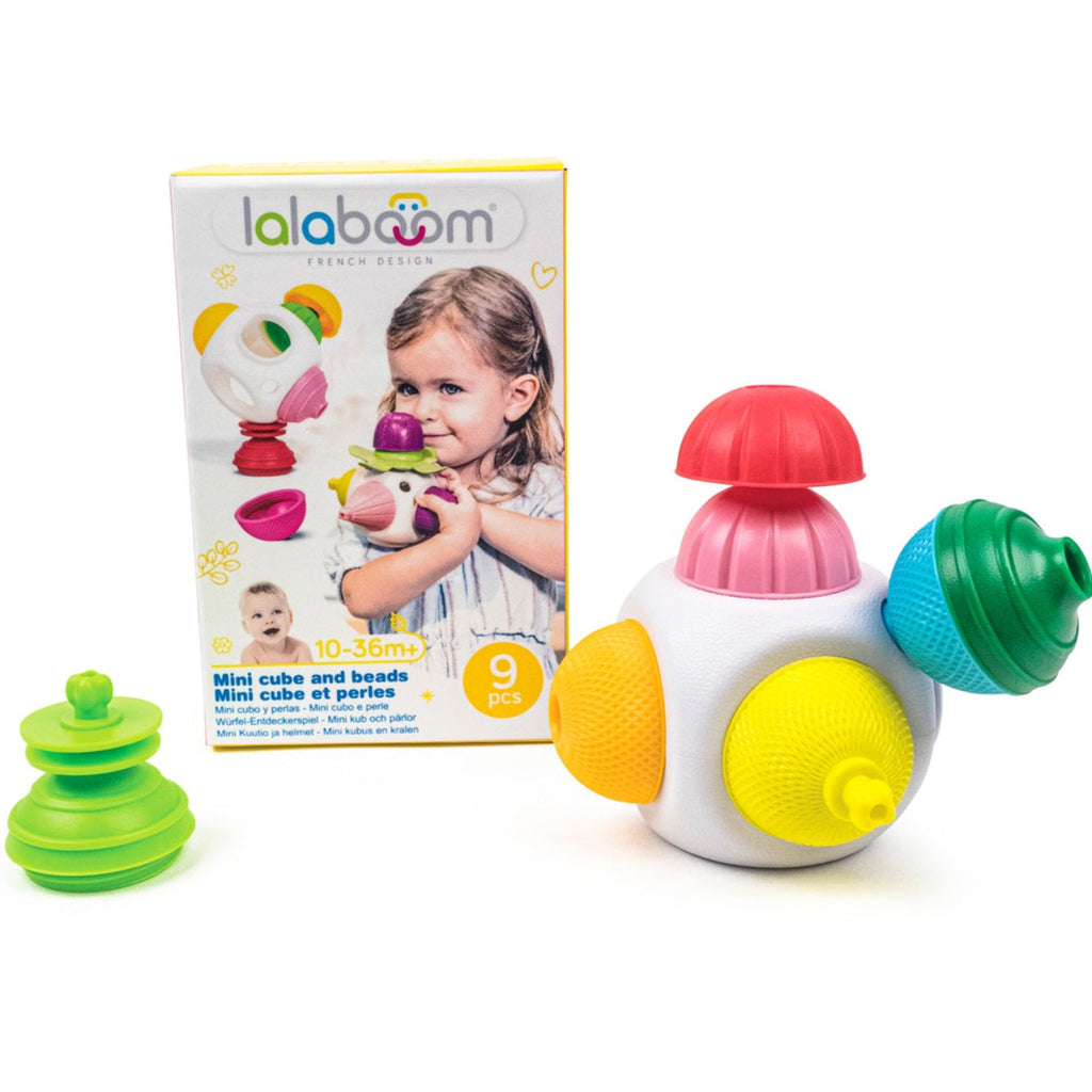 Buy Lalaboom educatieve kralen + kubus 9 stks 10 mnd+