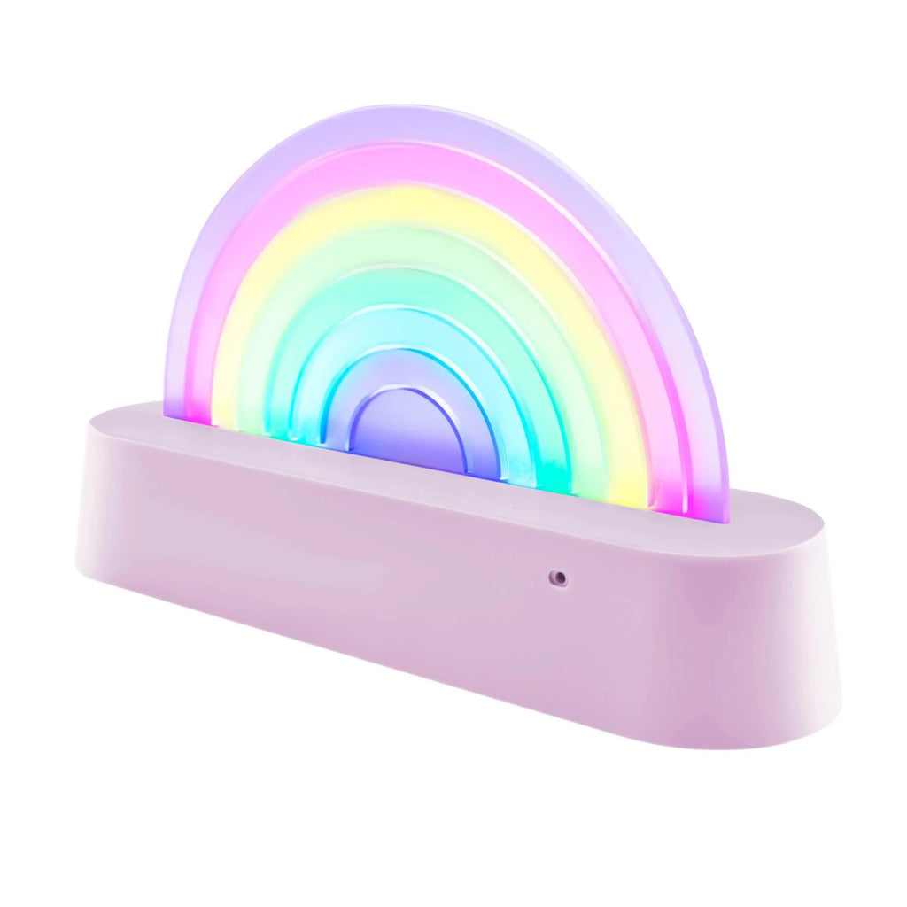 Lalarma dancing rainbow lamp lila