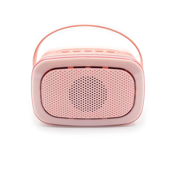 Lalarma karaoke set 2 microfoons roze