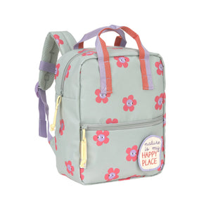 Lassig mini square rugzak happy trails flower  12030647050