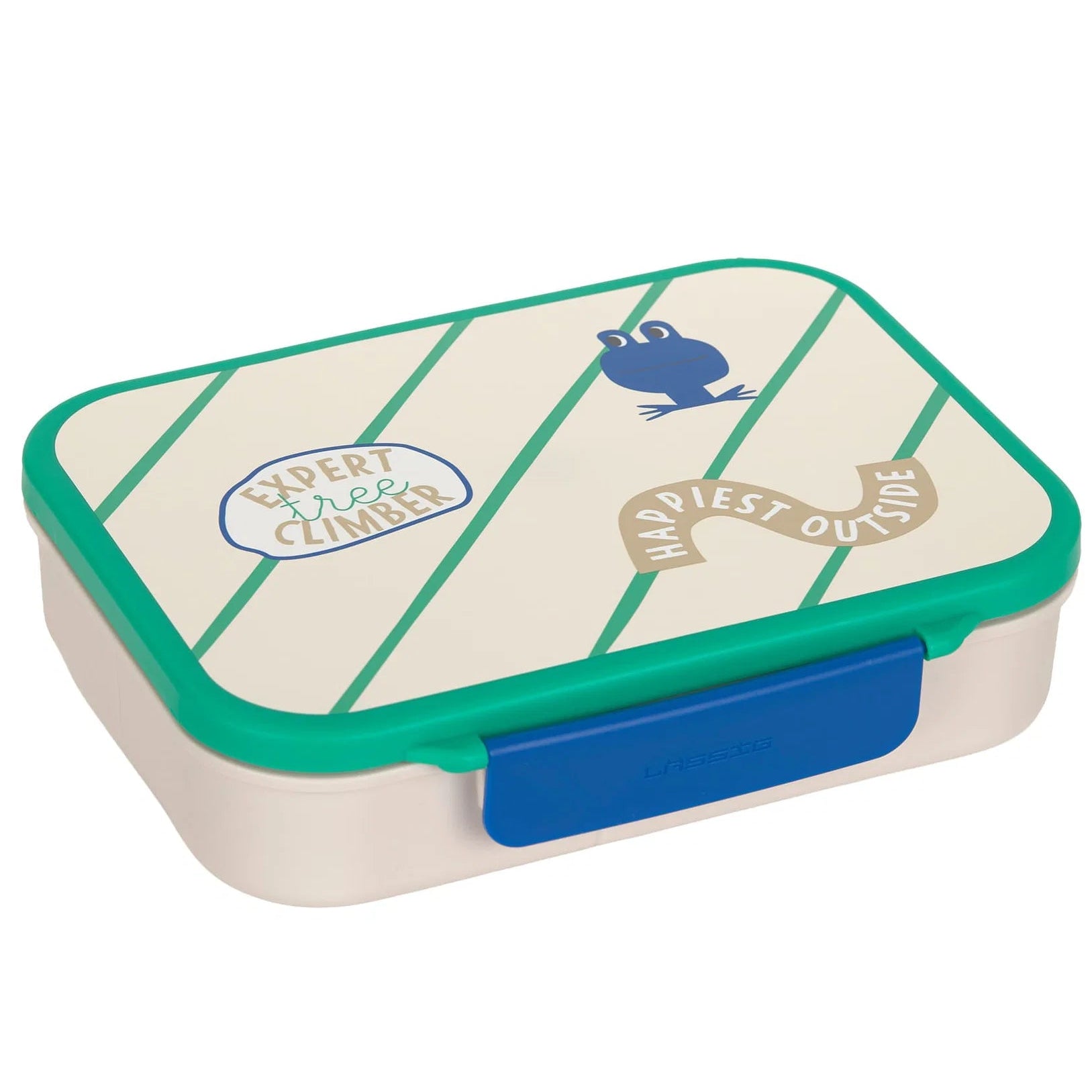 Lassig bento lunchbox happy trails frog  12100151019