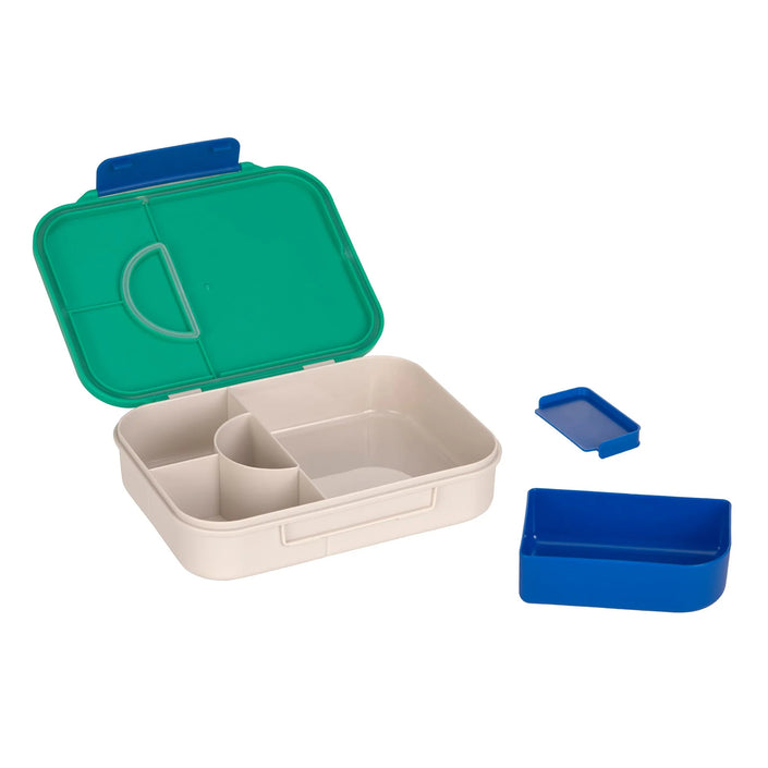 Lassig bento lunchbox happy trails frog