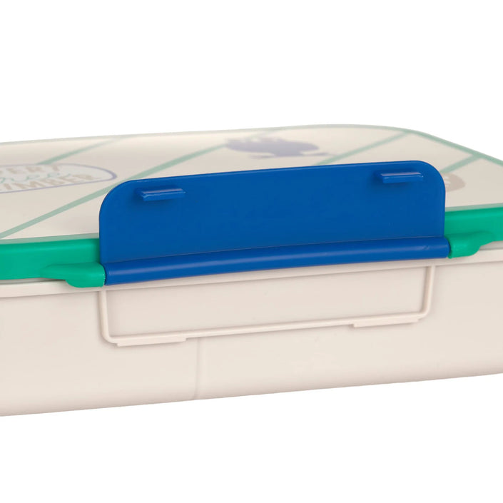 Lassig bento lunchbox happy trails frog
