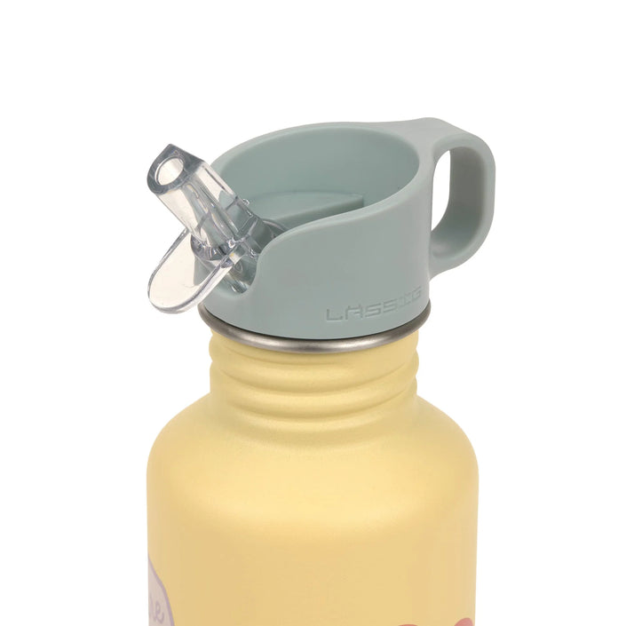 Lassig stainless steel drinkfles happy trails flower