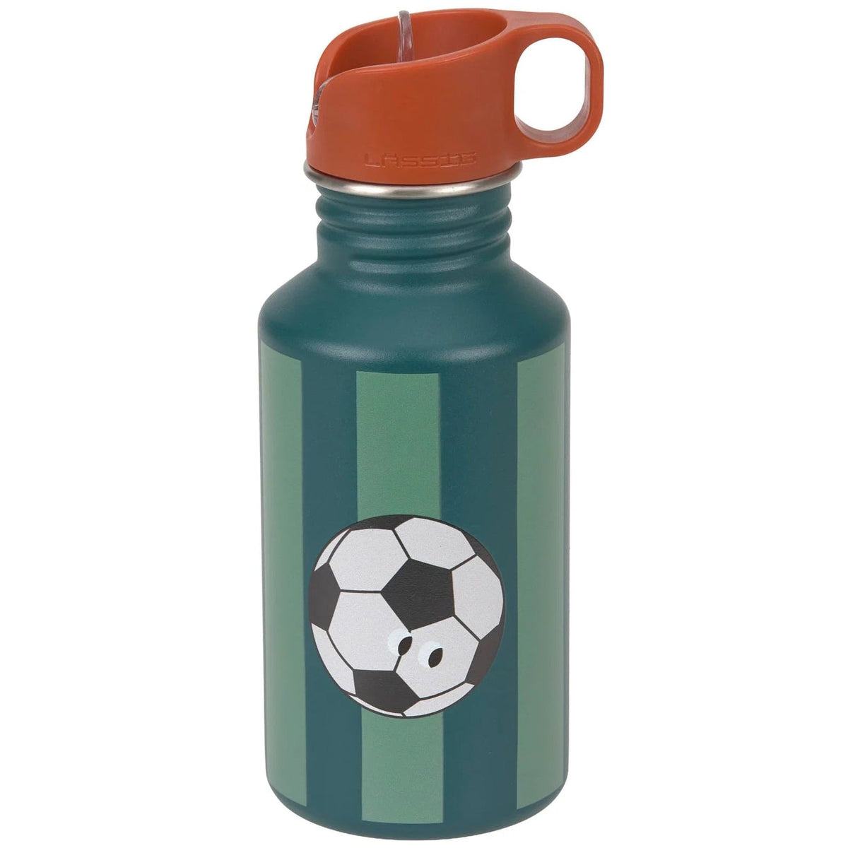 Lassig stainless steel drinkfles unique stripes sports balls 12100289015