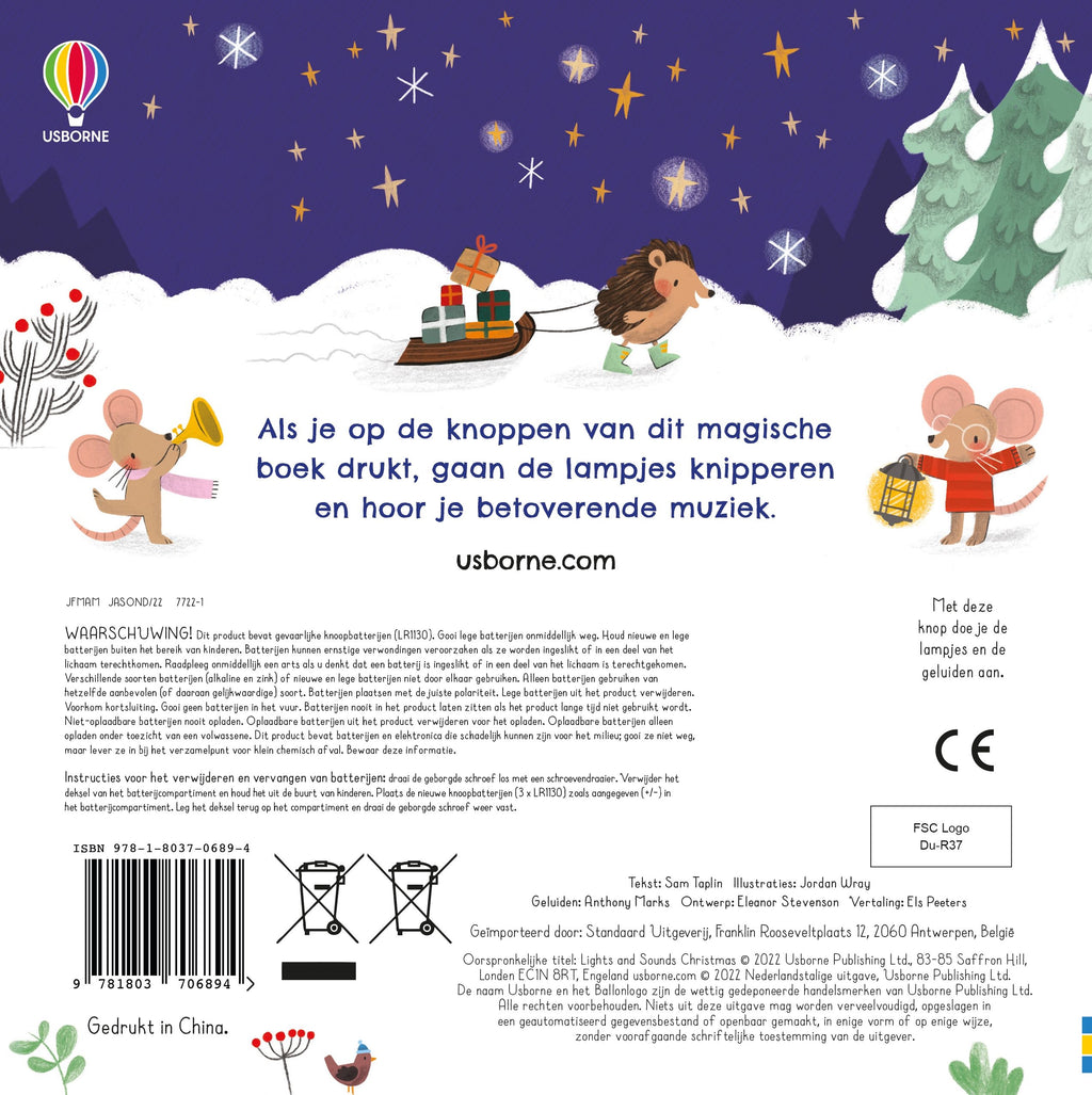 Buy Lichtjes en geluiden Kerstmis - geluidenboek 6 mnd+