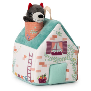 Lilliputiens Huisjes van de wolf + 3 biggetjes 18 mnd+