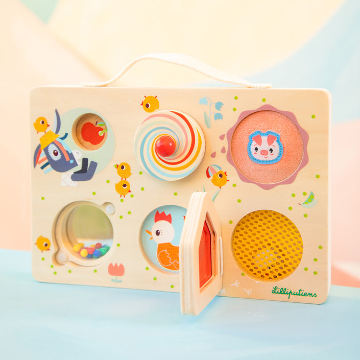 Lilliputiens activiteitenpaneel Boerderij 1 jr+