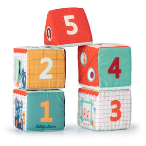 Lilliputiens activities cubes hide and seek 18 months +