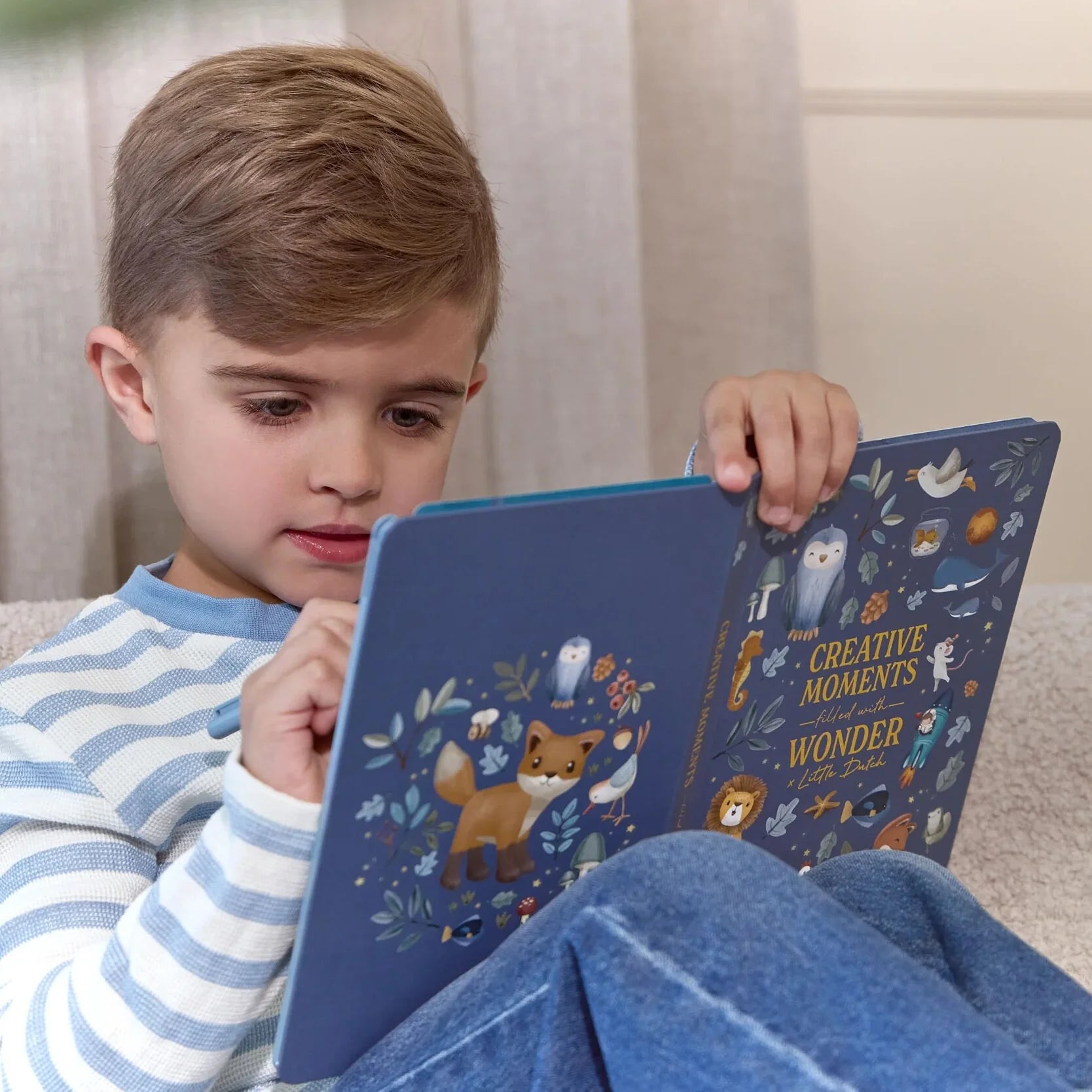 Little Dutch Mini tekentablet blauw 5 jr+