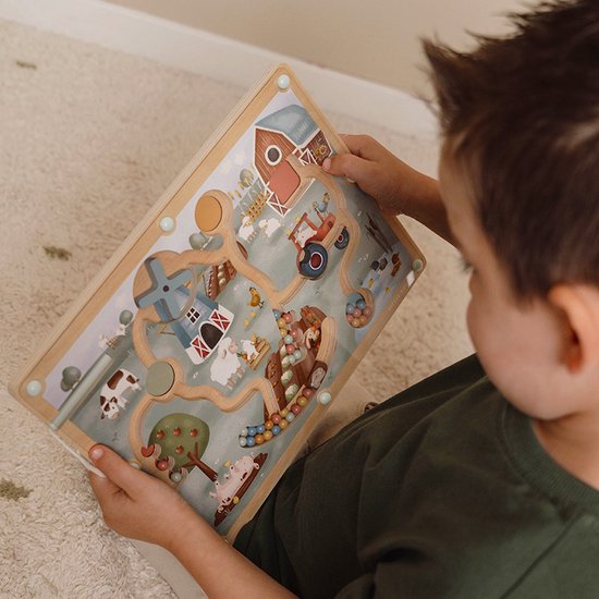 Little Dutch magnetisch doolhof Little farm 18 mnd+