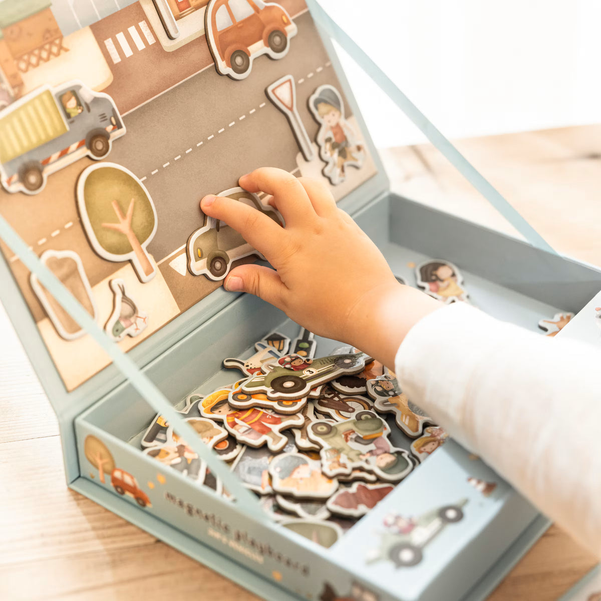 Little Dutch magnetisch speelbord Jims voertuigen 3 jr+ LD4786