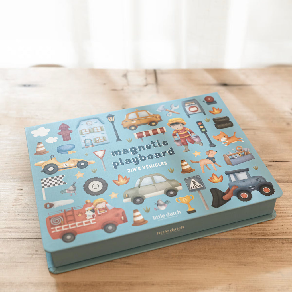 Buy Little Dutch magnetisch speelbord Jims voertuigen 3 jr+