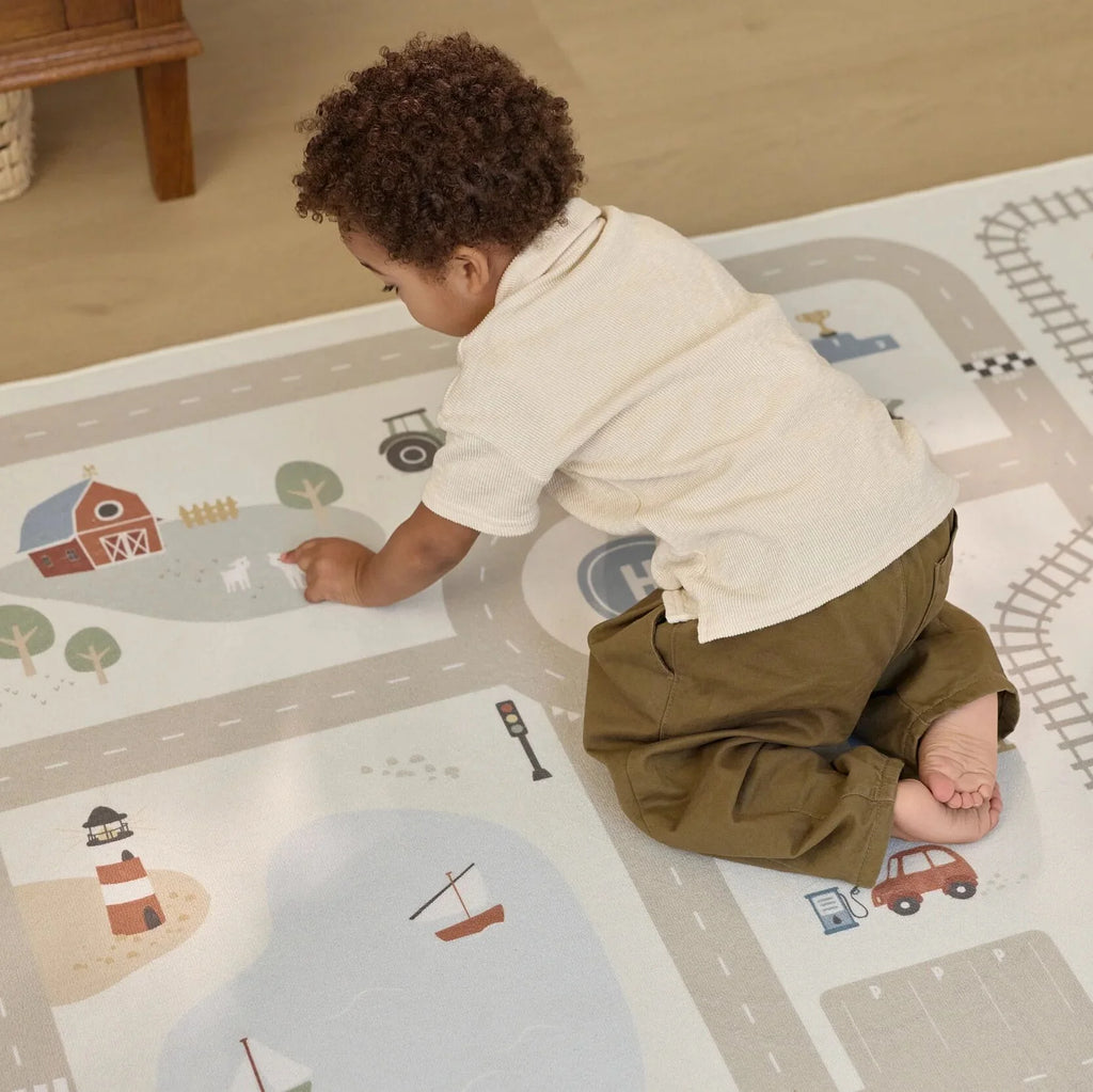 Little Dutch speelkleed auto's 140 x 100 cm 8713291225503