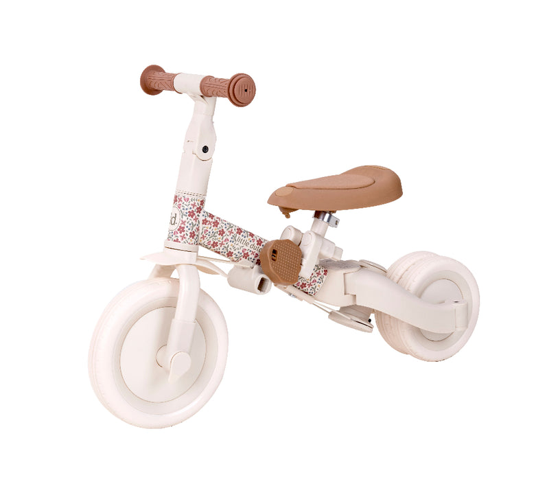 Little Dutch Driewieler 4 in 1 off white 1 jr+3