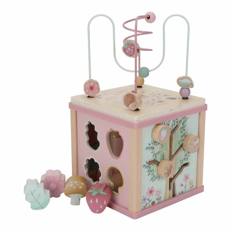 Little Dutch activiteitenkubus Fairy Garden 18mnd 8713291773318 b