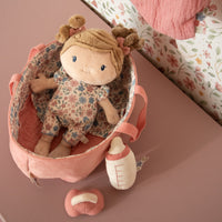 Little Dutch babypop in mandje Rosa 1jr 8713291446779 e