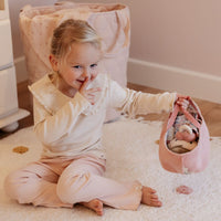 Little Dutch babypop in mandje Rosa 1jr 8713291446779 f